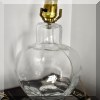 DL03. Simon Pearce glass table lamp. 
